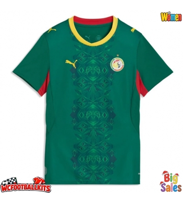 Senegal Replica Away Stadium Shirt for Women World Cup 2026 Short Sleeve